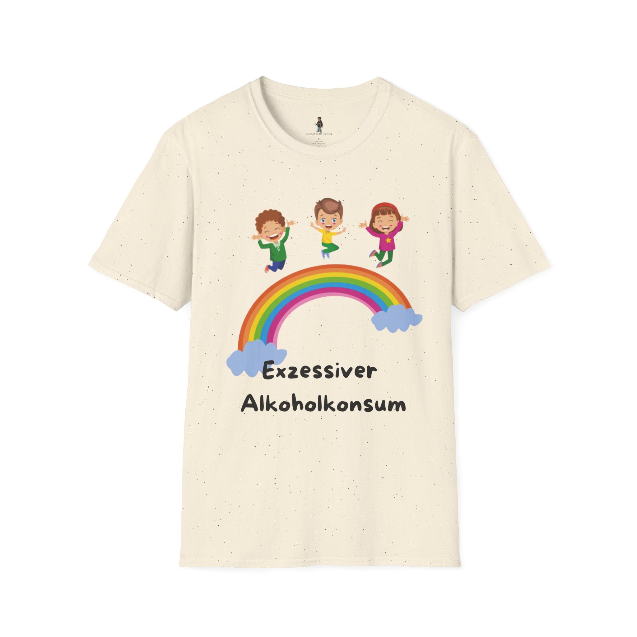 T-Shirt — 'Exzessiver Alkoholkonsum' Design 2