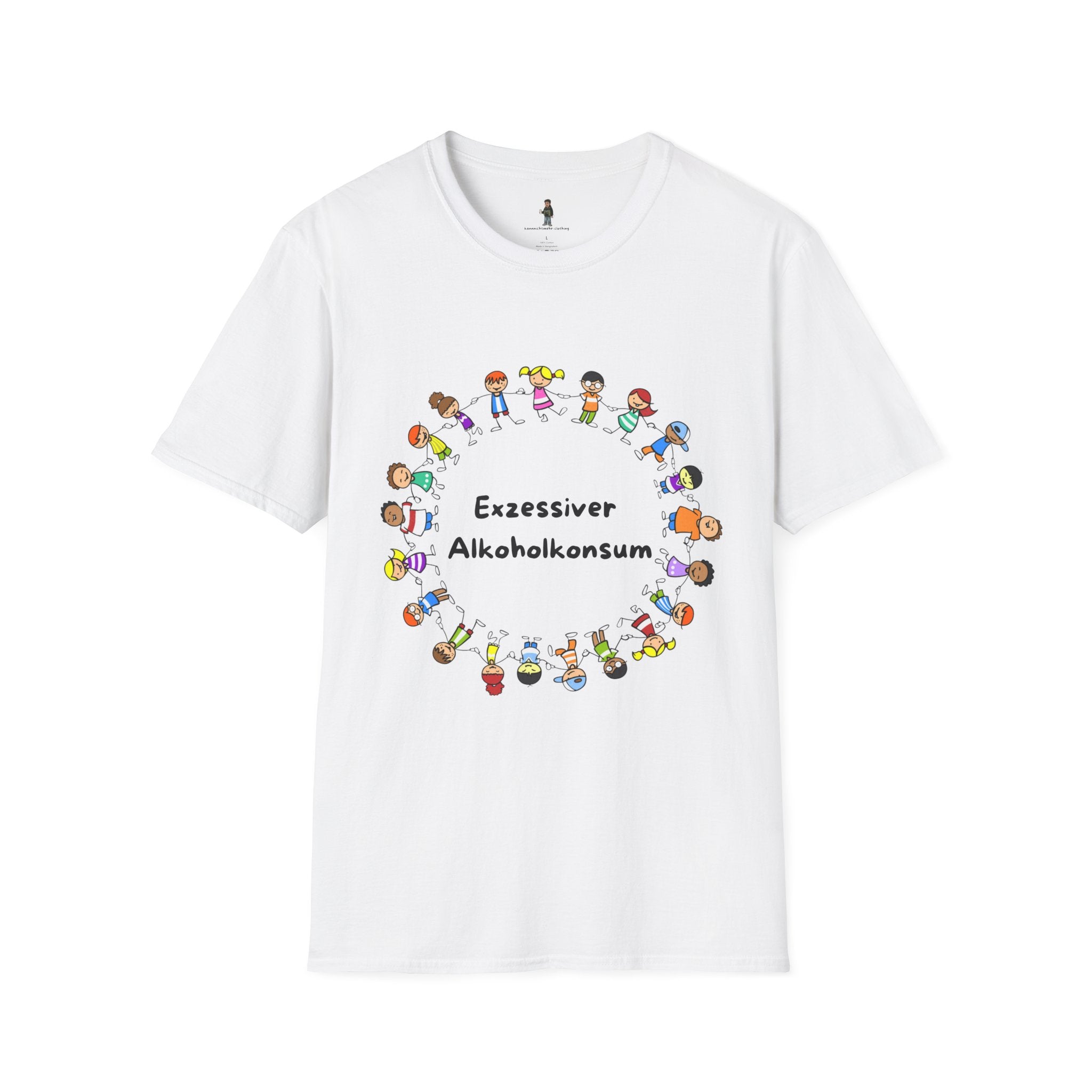 T-Shirt — 'Exzessiver Alkoholkonsum'