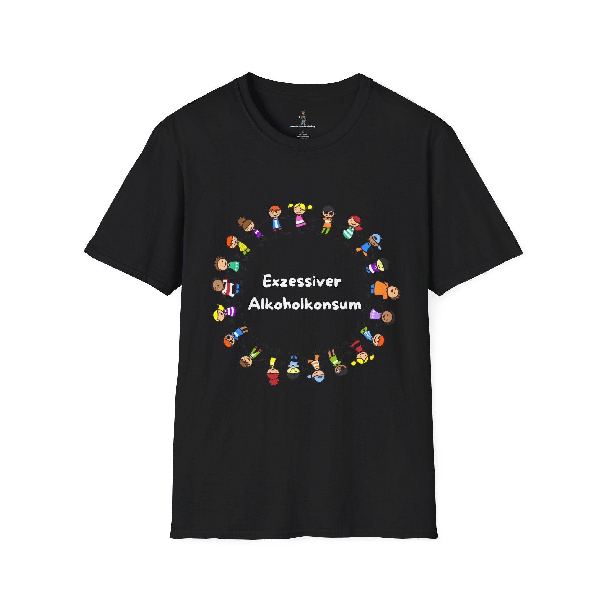 T-Shirt — 'Exzessiver Alkoholkonsum'