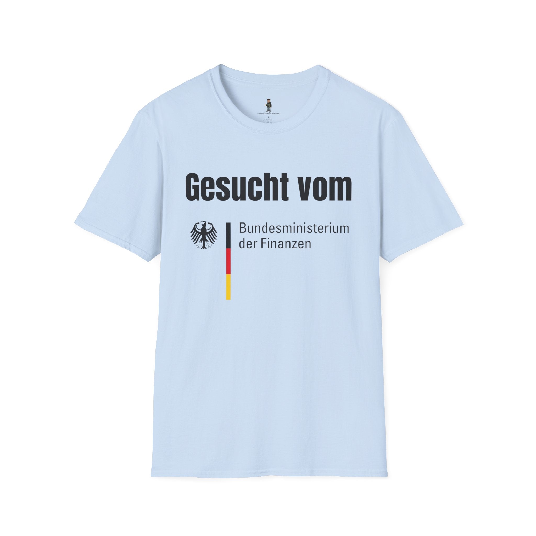 T-Shirt — Gesucht vom Bundesministerium der Finanzen