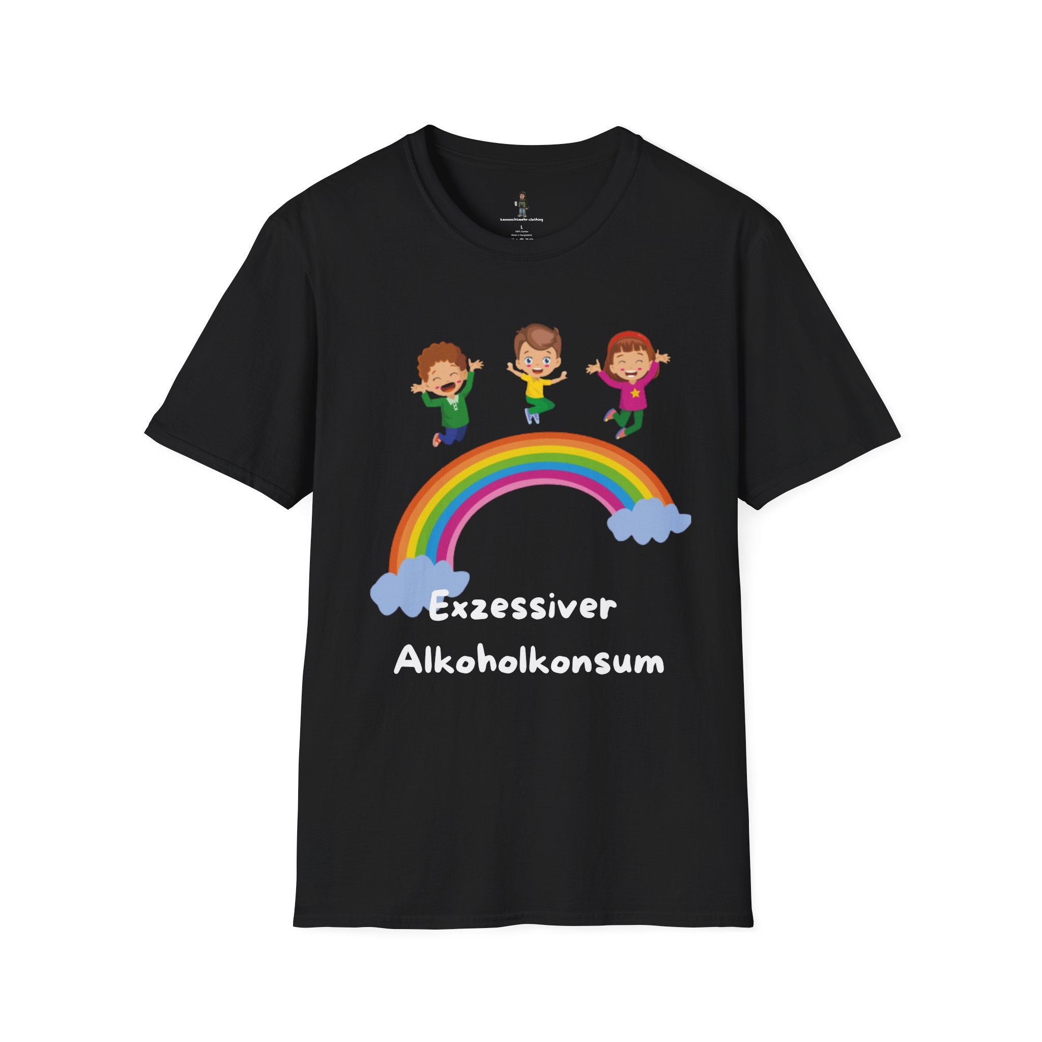 T-Shirt — 'Exzessiver Alkoholkonsum' Design 2