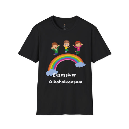 T-Shirt — 'Exzessiver Alkoholkonsum' Design 2