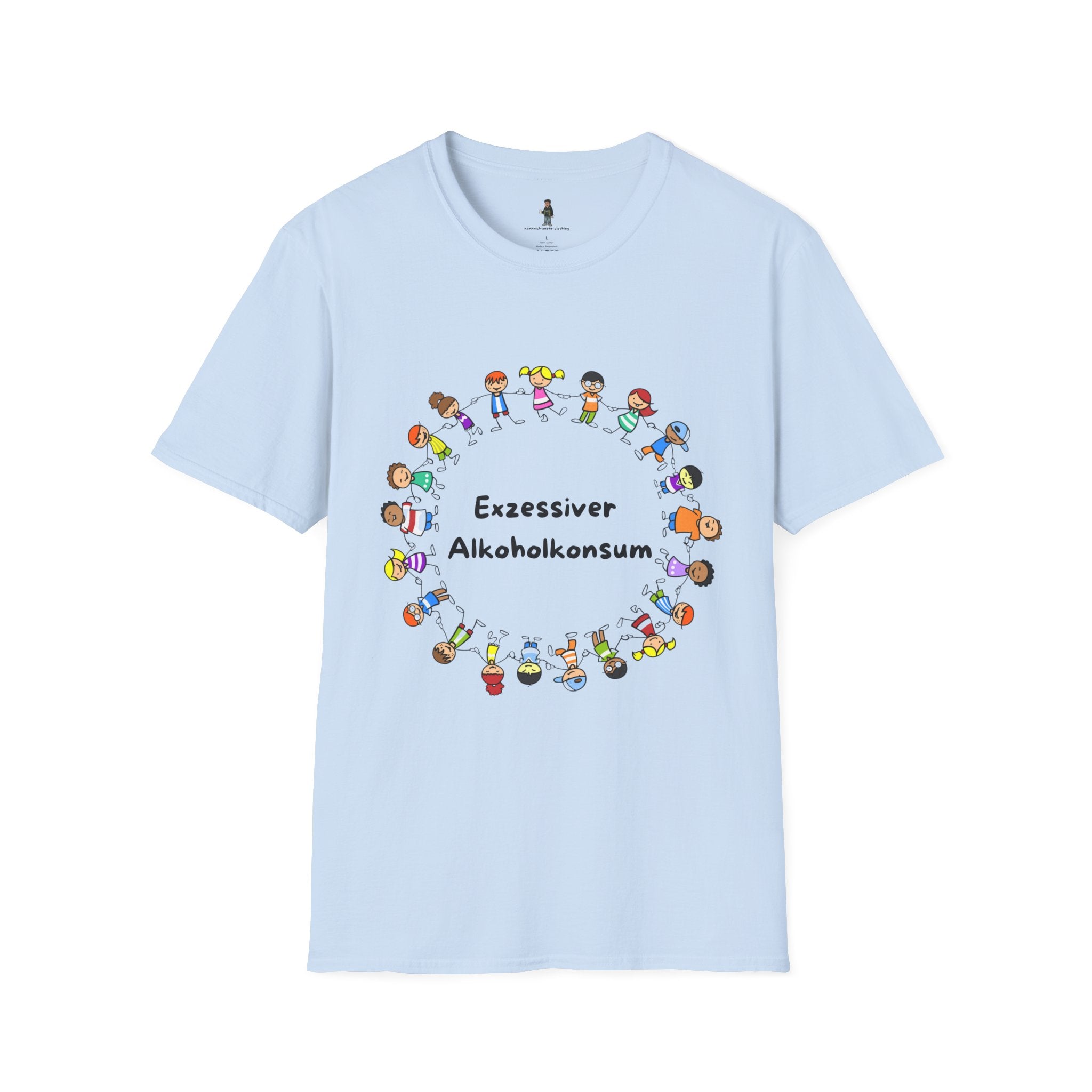 T-Shirt — 'Exzessiver Alkoholkonsum'