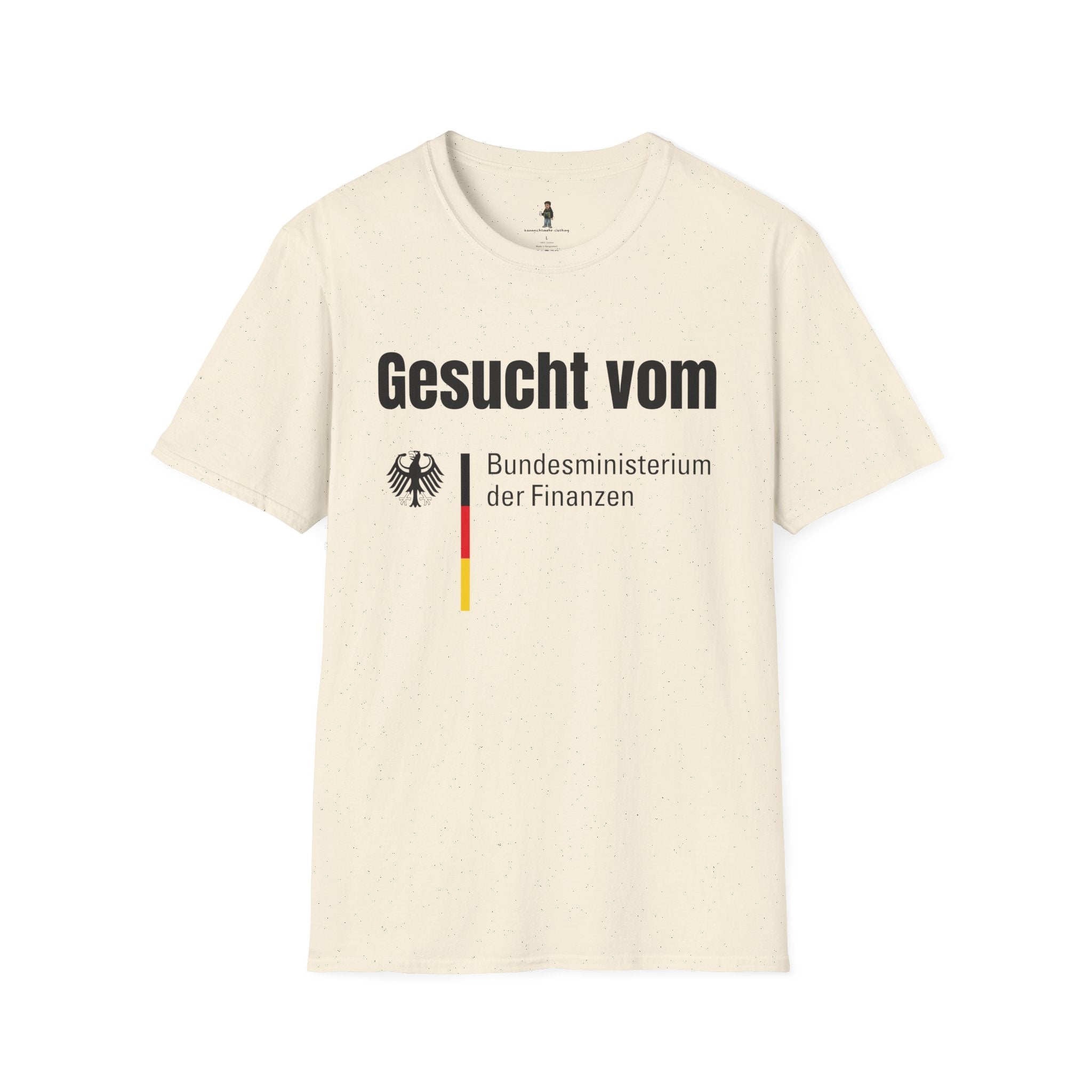 T-Shirt — Gesucht vom Bundesministerium der Finanzen
