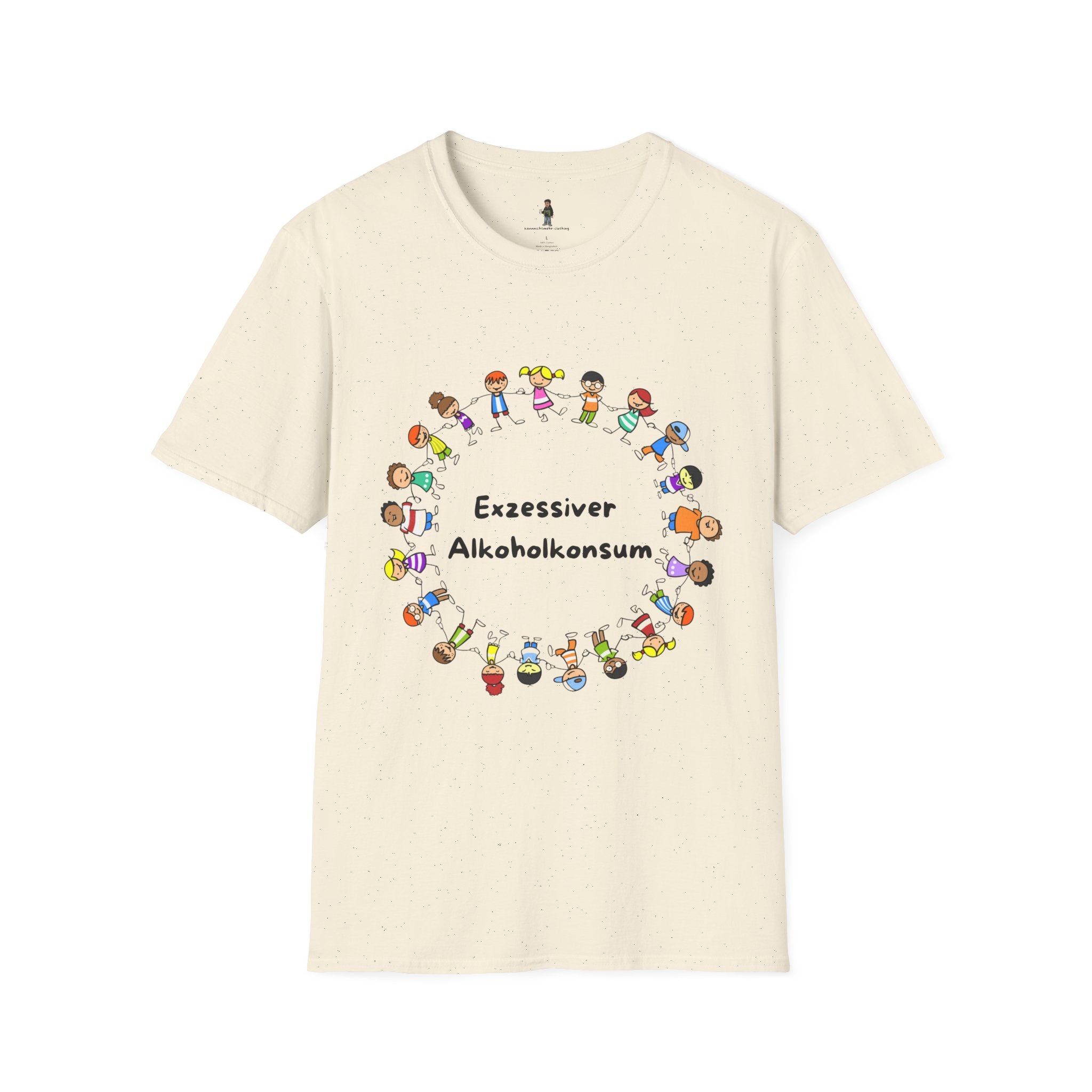 T-Shirt — 'Exzessiver Alkoholkonsum'