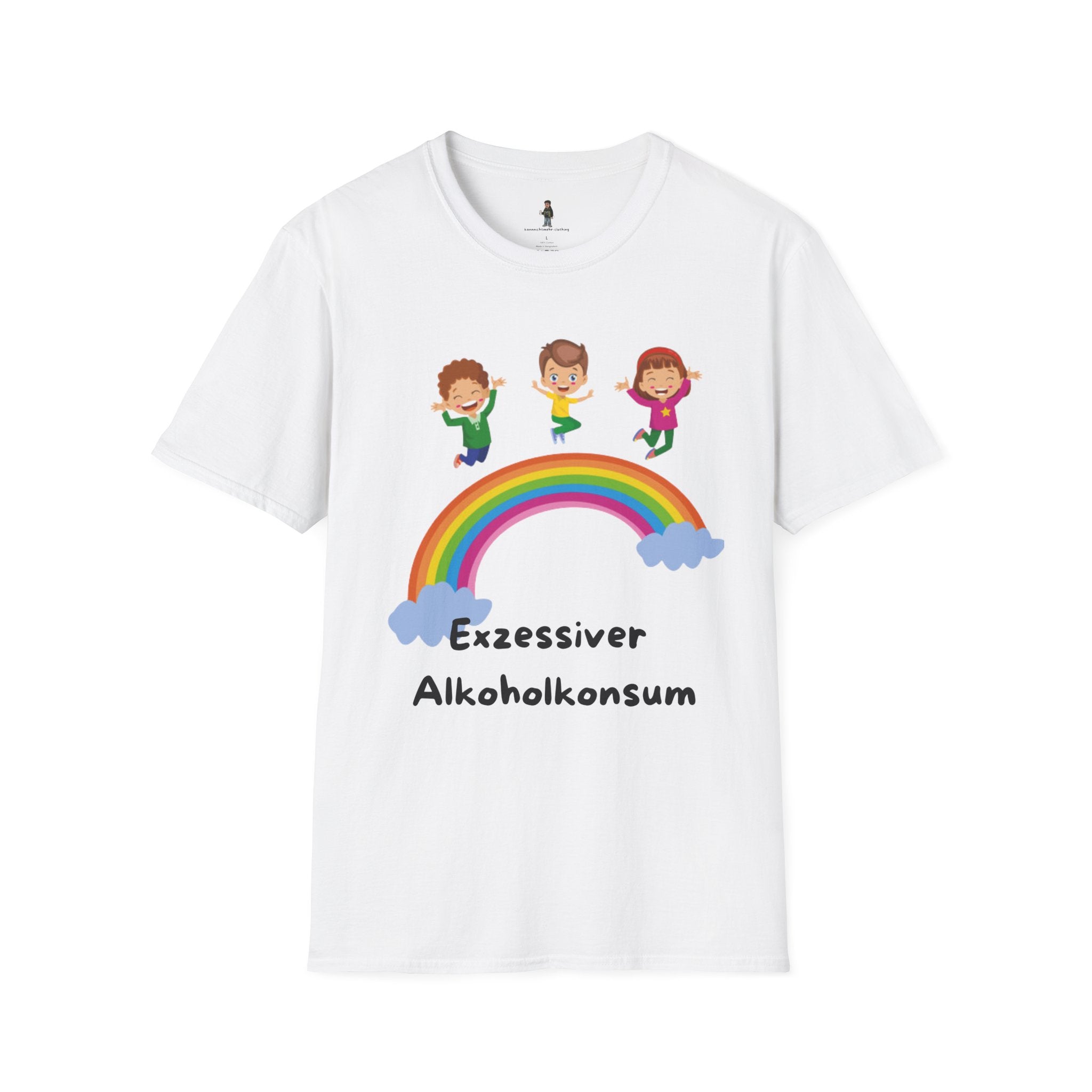 T-Shirt — 'Exzessiver Alkoholkonsum' Design 2